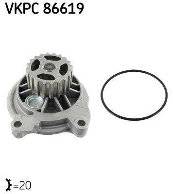Pompe à eau SKF ref. VKPC 86619